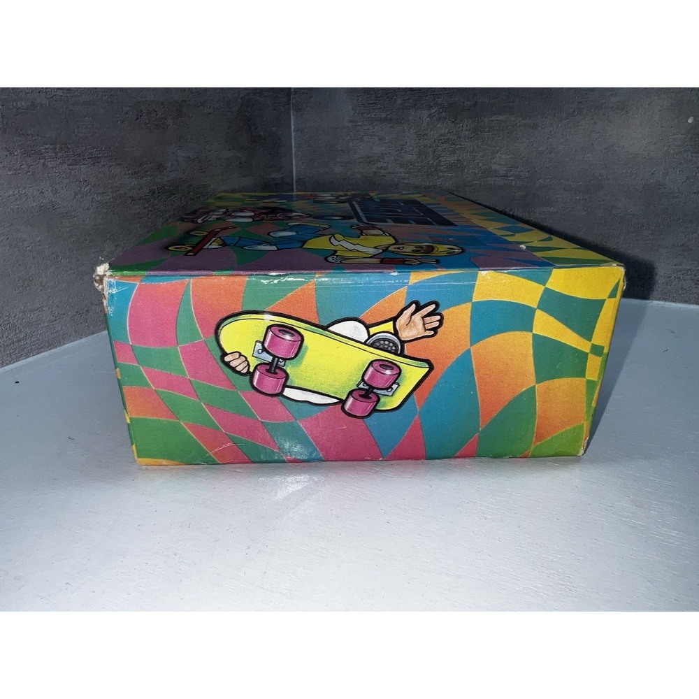 Vintage 1980s General Box Company Skate Pencil Storage Container Skateboard VG - Picture 7 of 8
